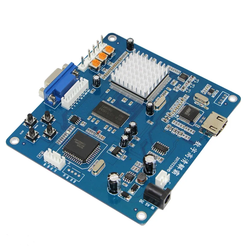 Jieba Vga Rbgs Sg-vc9900 Game Conversão Board Baixa Solução para Alta Solução hd - Imagem 3