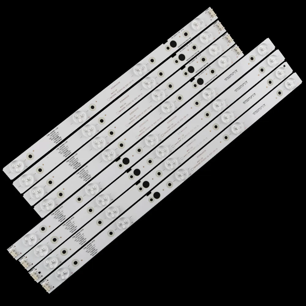 LED backlight strip For LG 43"TV SW43D09L/R-ZC22AG-02 CRH-A4330300105R6CNRev1.0 4/5 lamp