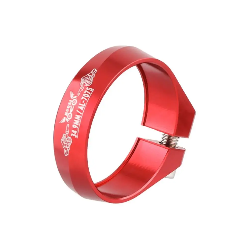Description Picture 3 of itemAluminum Alloy Bike Seat Post Clamp Screw Lock Colorful Bicycle Seatpost Clamp 34.9mm Ultralight Quick Release Clamp Bike Seat