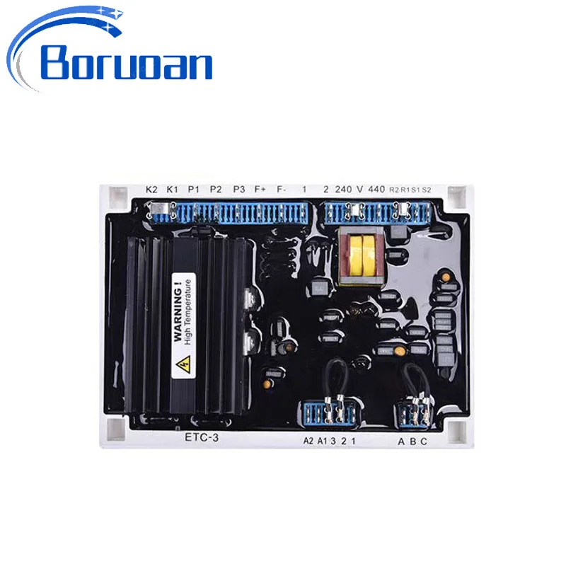 발전기 EVOTEC 자동 전압 조정기 발전기 예비 부품용 AVR ETC-1 ETC-2 ETC-3