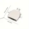 USB Multi-Function 5 in 1 Card Reader Type C IOS 5 in 1 OTG Converter Multifunctional Compact SD Card Reader 6