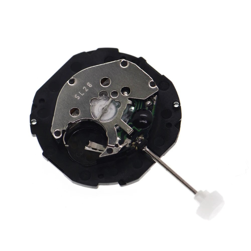SL28-6 Quartz Movement Three Hands Calendar Date Wristwatch Repair Accessories For China Sunon