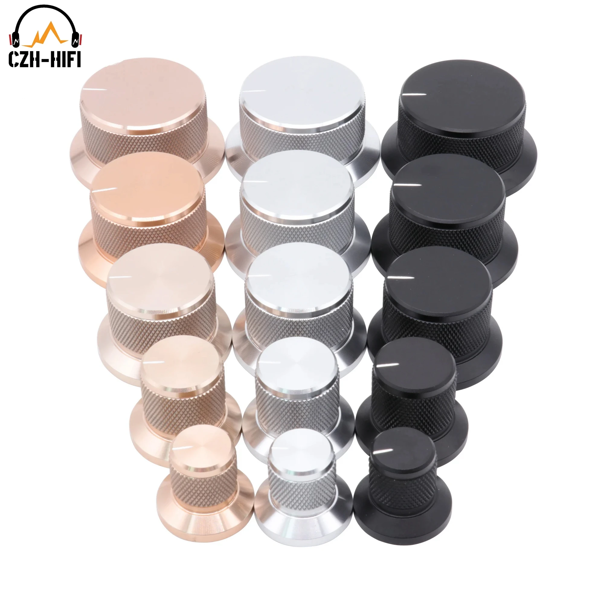 

Усилитель звука из твердого алюминия, потенциометр, CD динамик, DAC, поворотный стол, радио, регулятор громкости, «сделай сам»