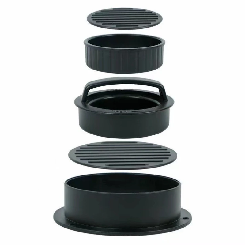 Burger Press Hamburger Meat Press Maker Stuffed Burger Patties Hamburg Making Tool Round Beef Grill Pie Press Mould Maker Kitchen Accessories
