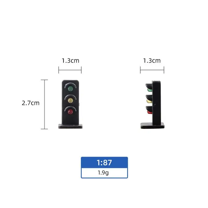 N Spur Modelleisenbahn Signale - 3x LED Signale Für Eisenbahn Layout