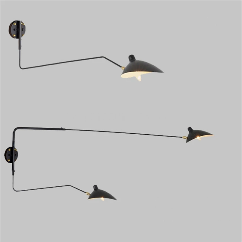 

Nordic Design Duck-billed Wall Lamp Sconces Lighting for Living Room Decoration Swing Arm Industrial Suspension Bar Luminaire
