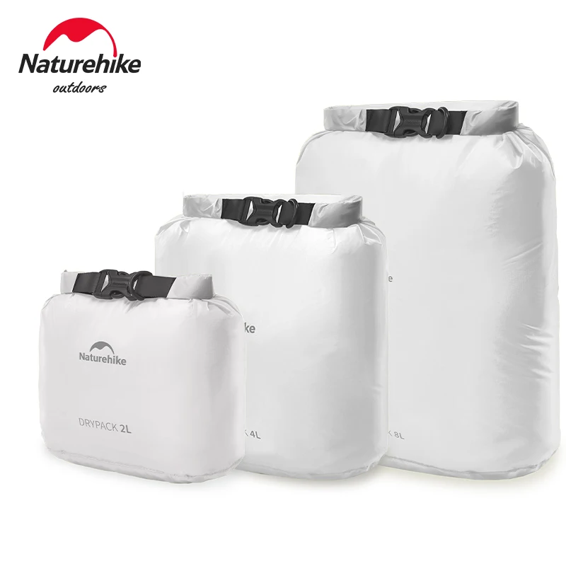 Sac compression étanche Naturehike 2L 4L 8L kayak pêche rafting natation léger compact