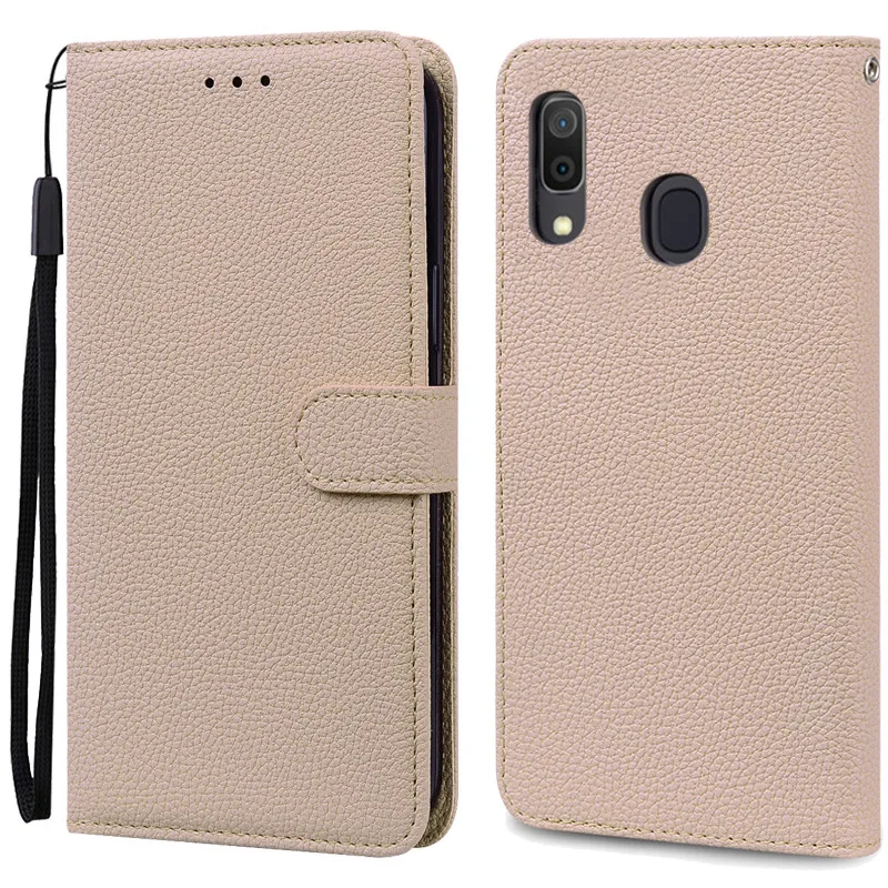 Leather Wallet Flip Case for Samsung Galaxy A40 - Stylish and Protective Cover