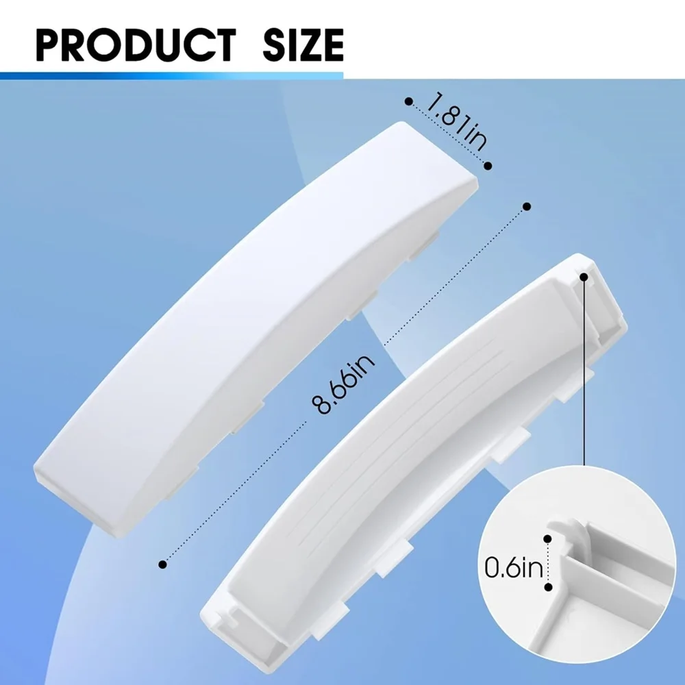Description Picture 3 of itemWE01X30378 Dryer Door Handle compatible with GE & Kenmore Dryers WE01X25878 WE1M1068 PS12743305 AP6983534 PS11772025