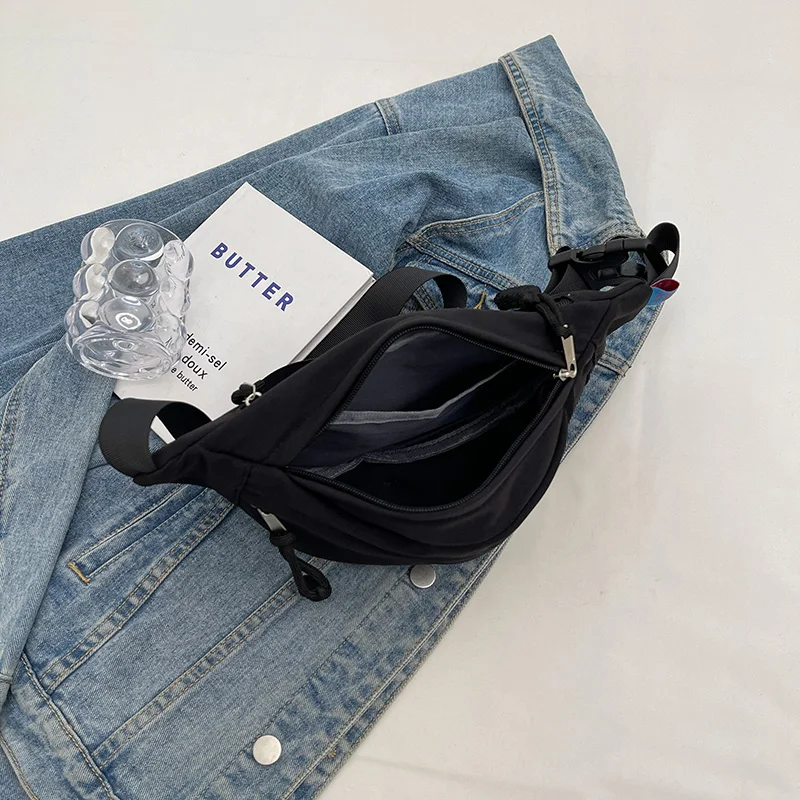 Women's Oxford Chest Pack Ladies Leisure Simplicity Crossbody Bags Female Versatile Shoulder Bags Fashion Sports Light Small Bag