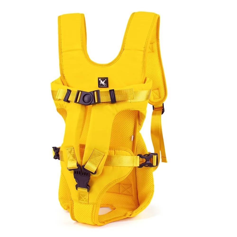 New Pet Dog Outgoing Breathable Backpack Carrier Bag Dog Legs Out Front Bag Carrying for Small Medium Dogs Bulldog Puppy