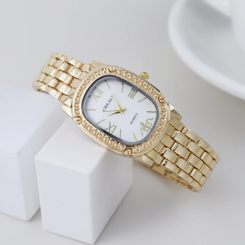 Montre-bracelet à quartz narpour femme, bracelet en métal, biscuits rectangulaires simples, montres décontractées pour femme, mode de luxe, marque féminine, 2022