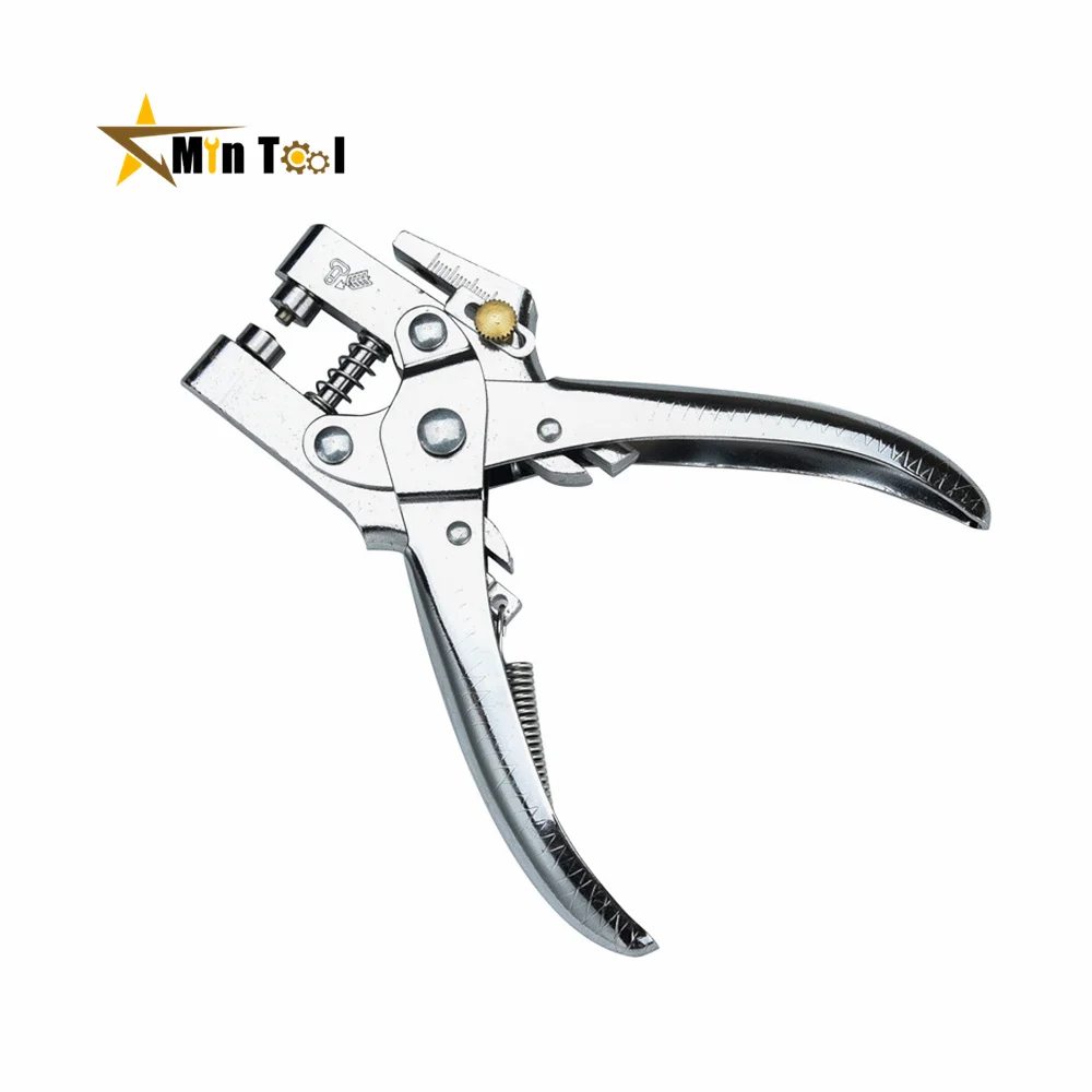 Eyelet Hole Puncher Leather Belt Hole Punch Plier Eyelet Tool + 100 Eye  Nails