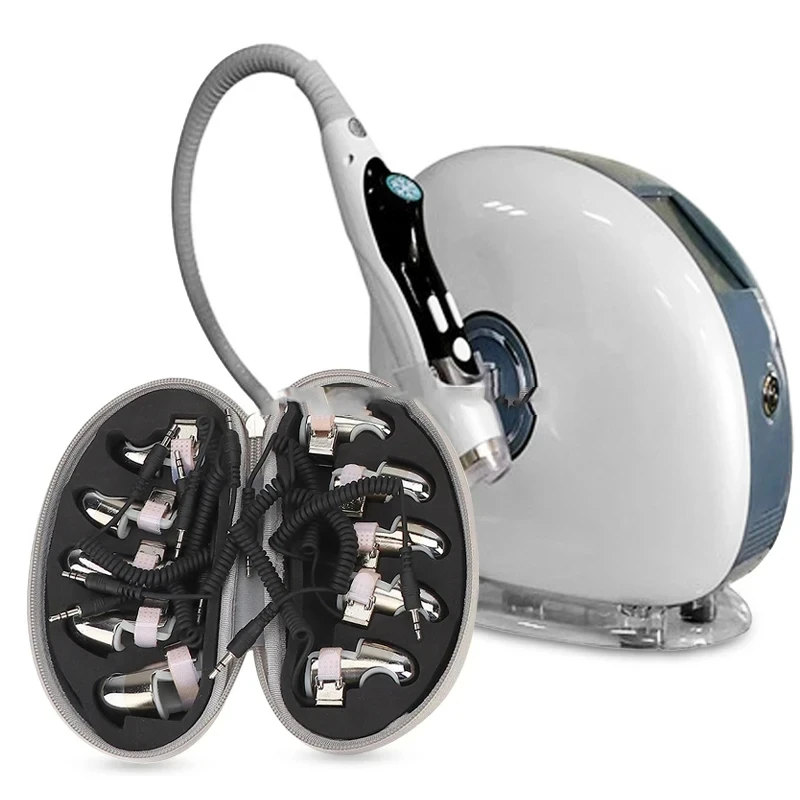 Microcurrent Therapy RF EMS Golden Fingers Body Massager for Face Lifting Meridians Dredging 2