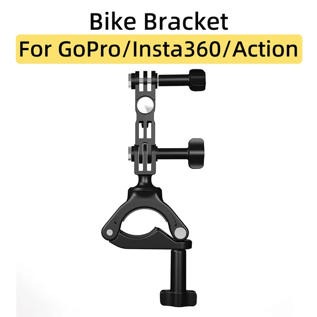 Soporte para cámara de bicicleta, accesorio redondo/plano para manillar de  bicicleta de carretera, Gopro para Insta 360, gran oferta, 1 unidad -  AliExpress