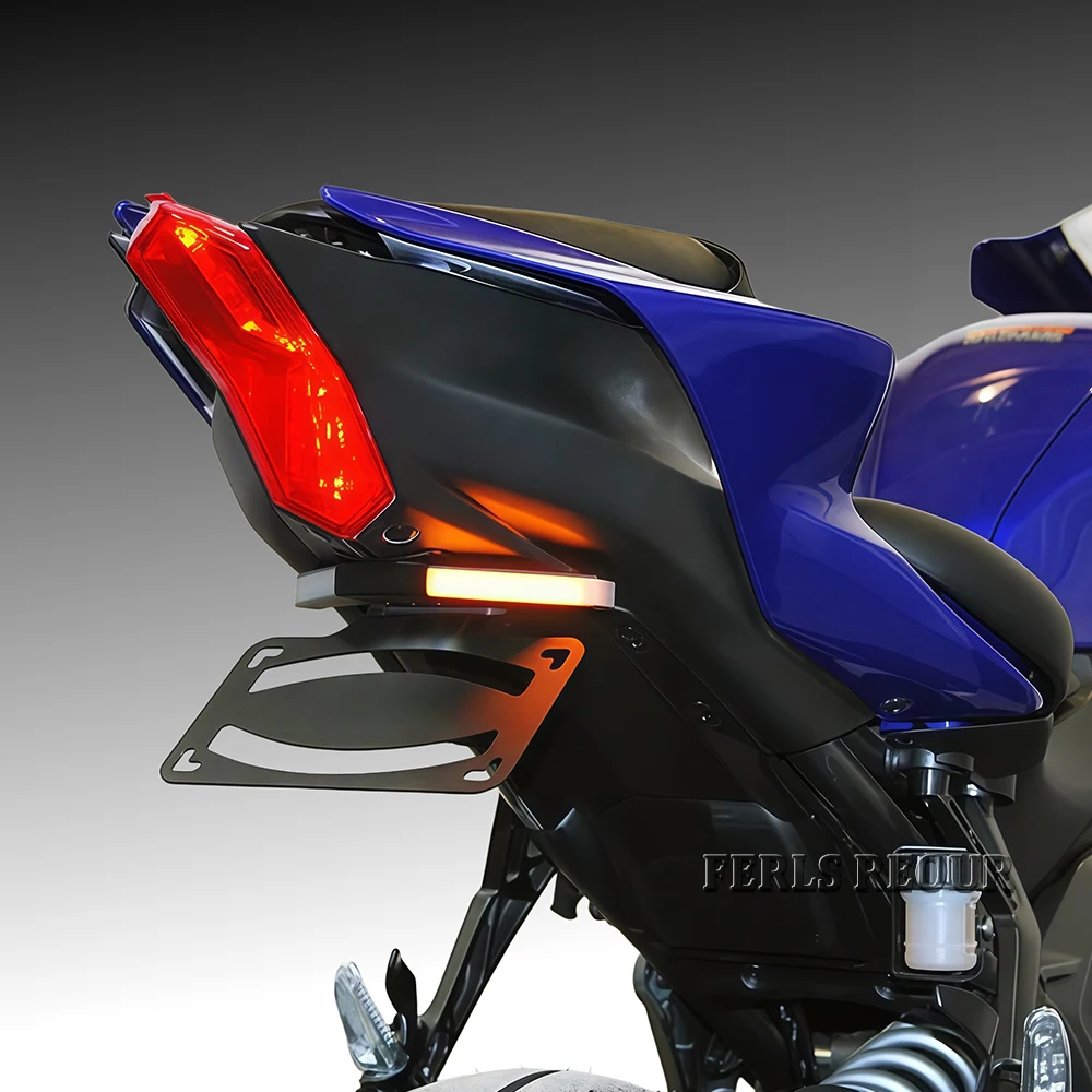 YAMAHA R1/R1M 2021-2025용 번호판 홀더 펜더 제거기 플러그 앤 플레이 오토바이 액세서리