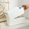 WORTHBUY Wall Mounted Medicine Storage Rack Cabinet Plastic Drug Organizer Shelf Desktop Stackable Medicine Storage Basket 4