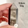1PC High Quality Natural Silver Obsidian Crystal Energy Tower Spiritual Meditation Home Decor Crystal Gem Gift 6