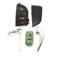 Silky Keyless Go กุญแจรถ Fob สําหรับ BMW 1 3 5 7 Series X1 X3 X5 X6 X7 F CAS4 CAS4 + 2011-2017 PCF7945 3/4 ปุ่ม 315/434/868MHZ 4