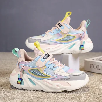 Girls Lightweight Running Sneakers 1