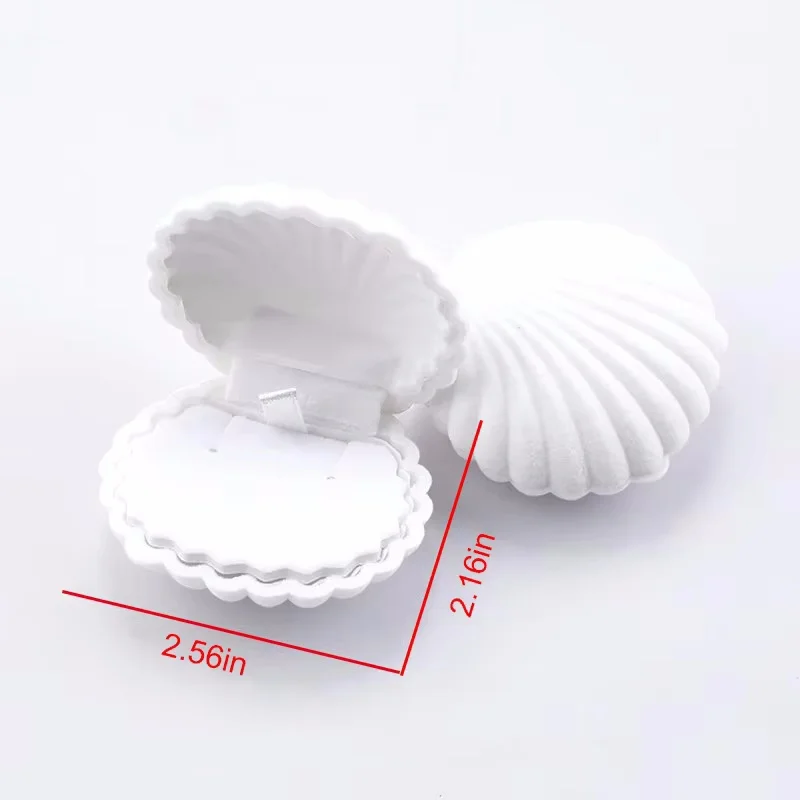 1PCS Mini Velvet Ring Box Creative Jewelry Case Holder Ring Earring Display Box for Wedding Proposal Engagement Birthday Gift