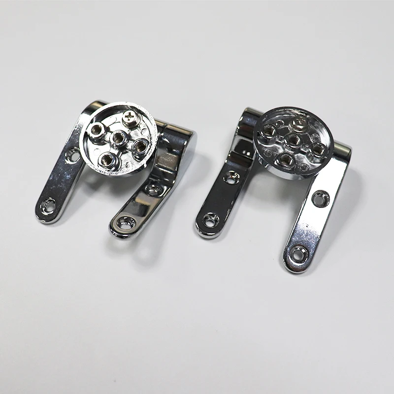 Stainless Alloy Toilet Seat Hinge Replacement Parts Mountings Fix Bathroom Accessories