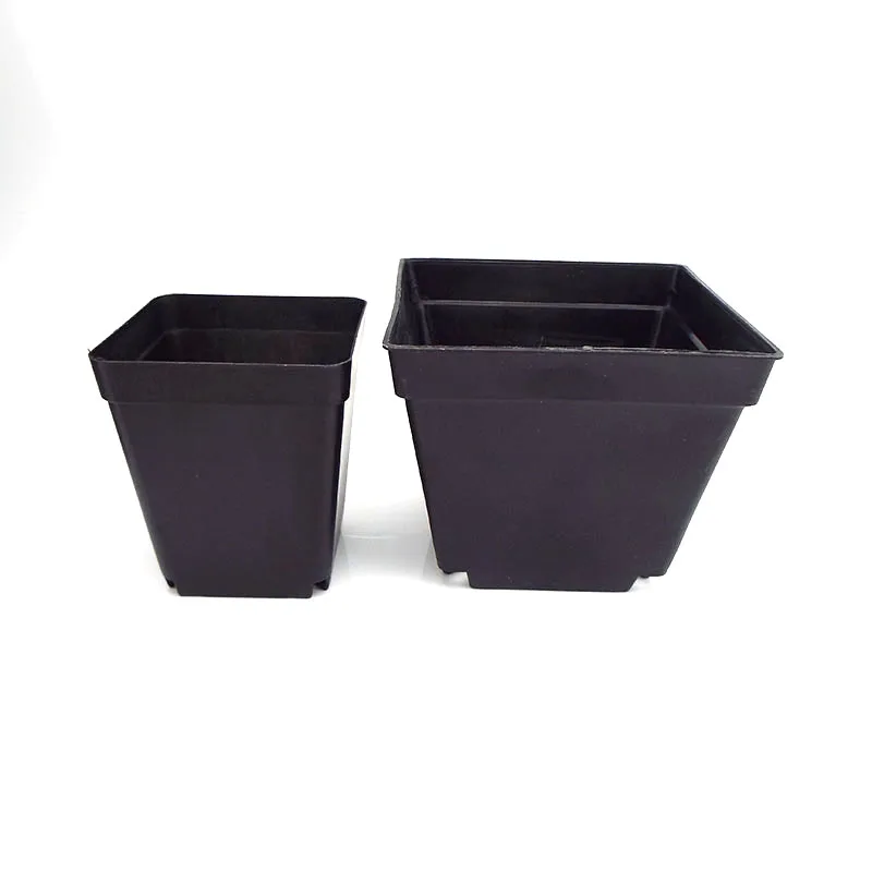 7cm 10cm Mini Flower Pots Planters Plastic Small Nursery Pot Grow Box Seedling Tray Garden tools Transplant Flowerpot