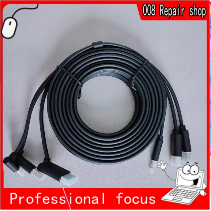 Per Htc Vive Accessori 3 In 1 Cavo Di Ricambio Hdmi 5M, Usb, Giochi Vr Di Alimentazione