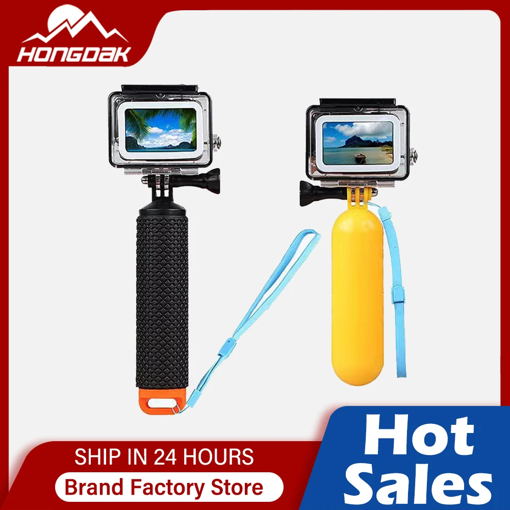 HONGDAK Water Floating Hand Grip Handle Mount Float Action Camera