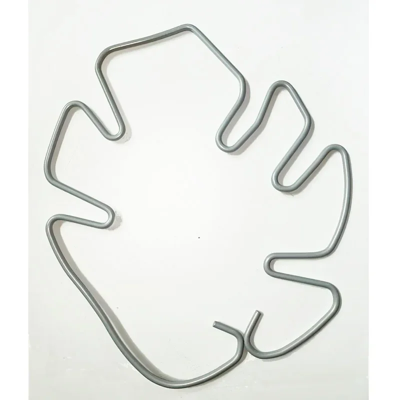 Monstera Shaped Plant Support Pole Sturdy Alloy Support Pile Easy Installation Decorative Plant Stand For Small Medium