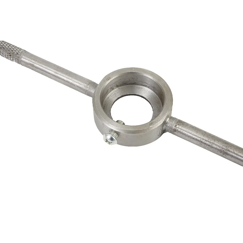 25 38 30mm ID Round Die Stock Handle Wrench For Round Die Adjustable Holder Dies Threading Tools M7-M16 Hand Tapping Kit round die threading tools