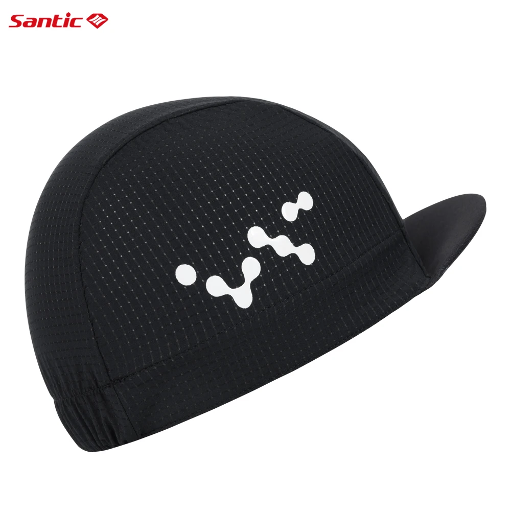 Santic Cycling Cap Sping Summer Quick-dry Breathablt Reflective Outdoor Riding Sunscreen Sports Cap Free Size WZ24P181