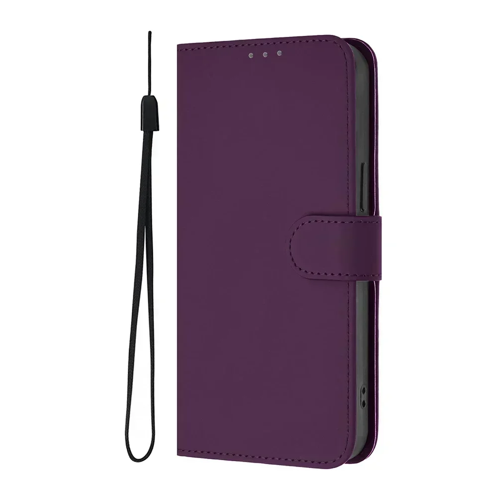 Leather Flip Case with Magnetic Wallet Phone Cover
