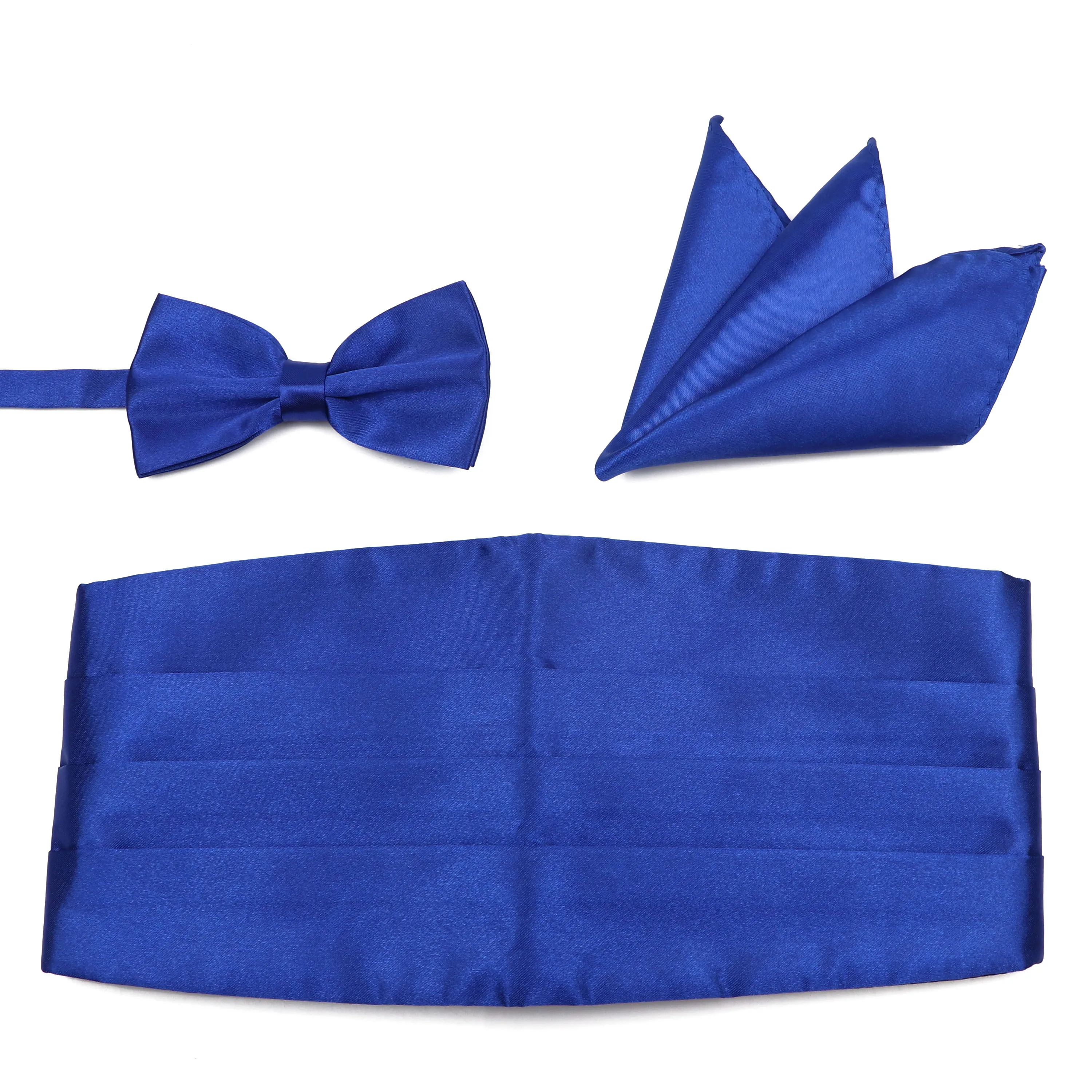 Colorful Mens Cummerbunds Bow Tie Pocket Square Set Black Red Waist Seal For Formal Tuxedo Suit Wedding Dinner Party Accessories, mens cummerbund set