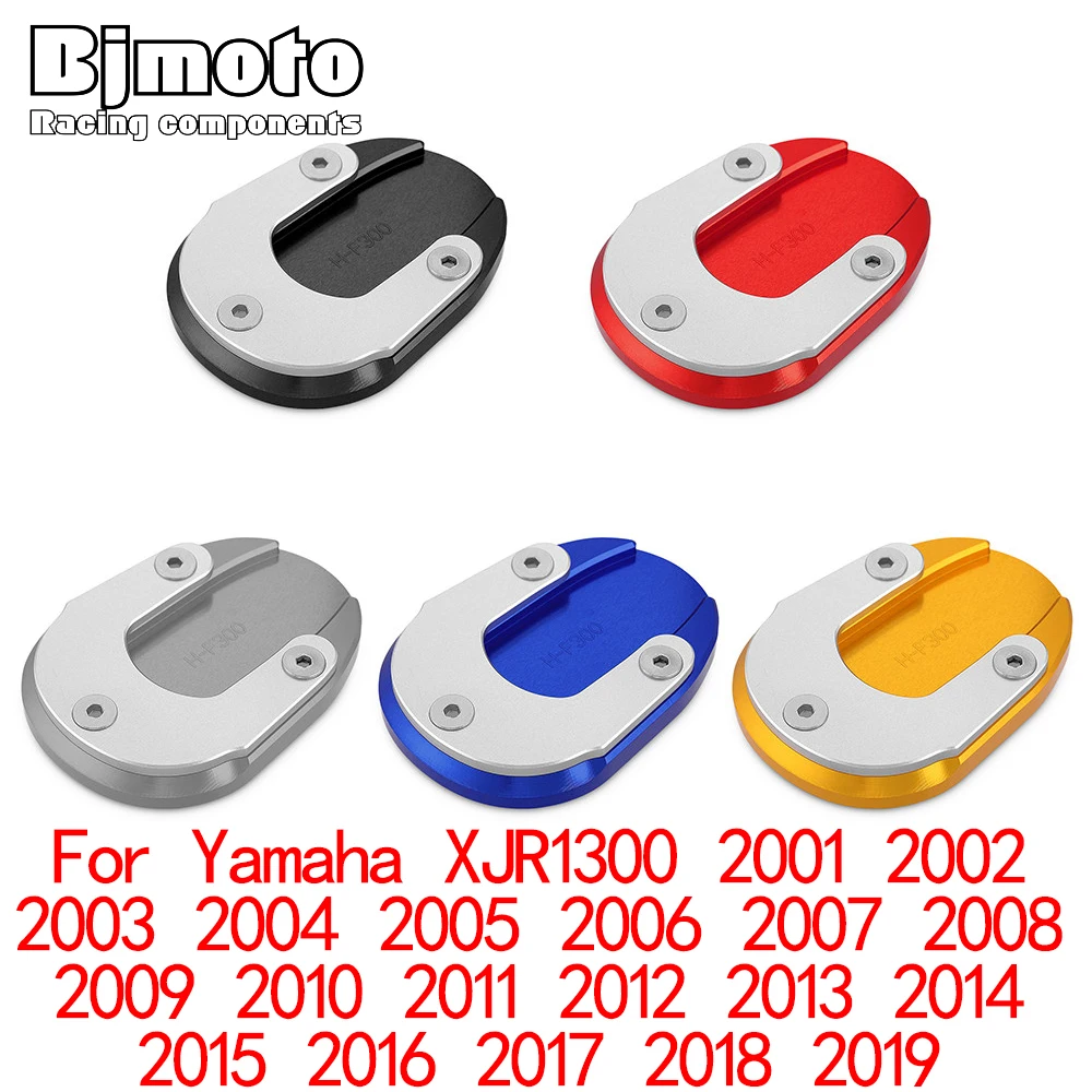 

XJR 1300 XJR-1300 аксессуары для мотоциклов Yamaha XJR1300 CNC боковой стенд увеличитель удлинитель 2001 2002 2003 2004-2019
