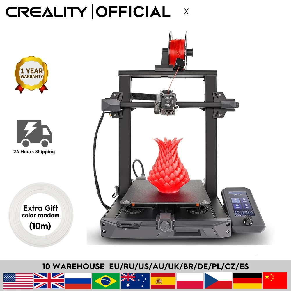 Creality 3D Printer Ender-3 Regular discount S1 Direct PC Steel P Extruder Spring National uniform free shipping