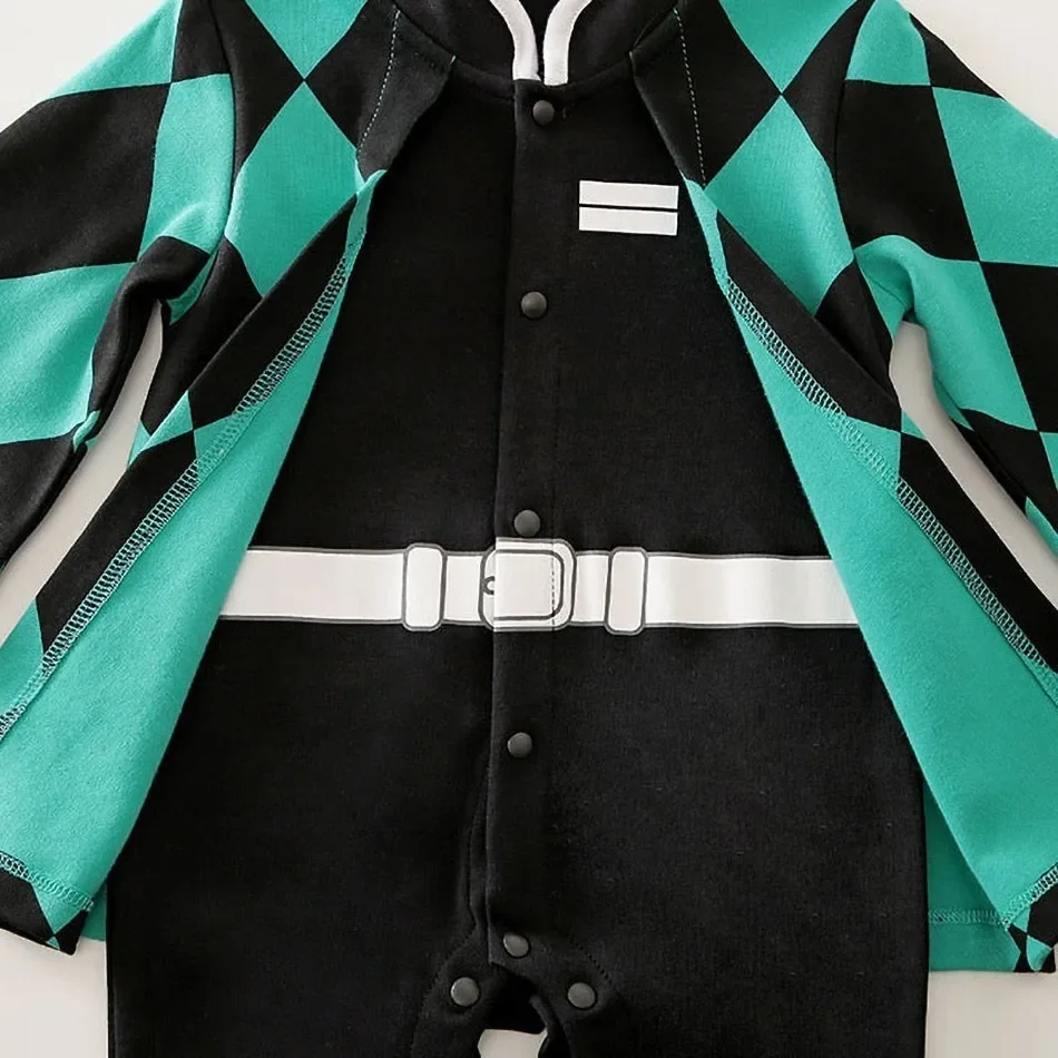 0-18 mesi Anime pagliaccetti per bambini costume cosplay neonato vestiti in cotone per bambini ragazzi ragazze vestito per bambini 3