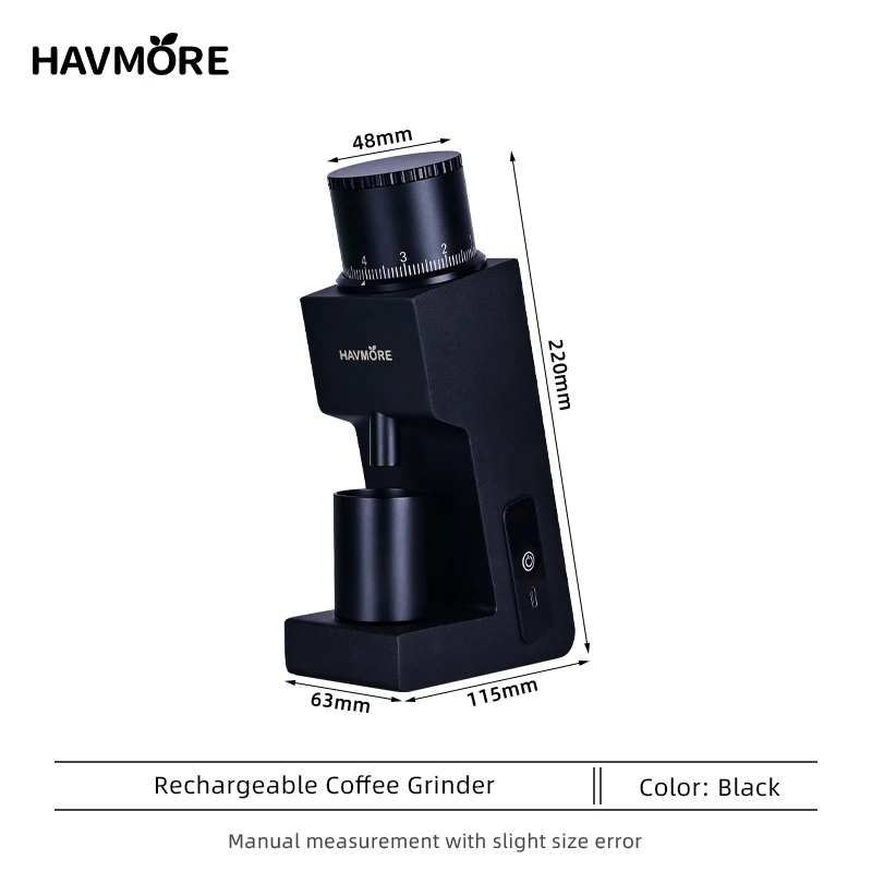 طاحونة قهوة فاخرة محمولة CNC