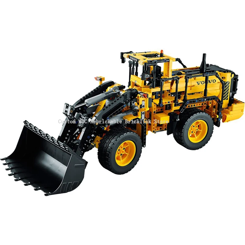 High-Tech Gruppo Meccanico Telecomando Power Wheel Loader Moc-42030 L350F Modello Bambini Building Blocks Regalo Di Festa