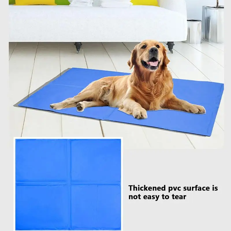

Dog Mat Cooling Summer Pad Mat Waterproof Puppy Bed Dogs Cat Blanket Sofa Breathable Self Cooling Gel Pad Summer Pet Supplies