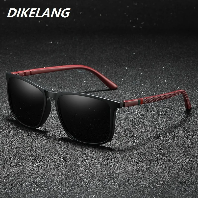 Polarized Sunglasses Sports Sunglasses Luxury Men Women Driving Travel Polarized Sunglasses Fashion Brand Design Square Vintage Sun Glasses TR90 Frame Eyewear UV400