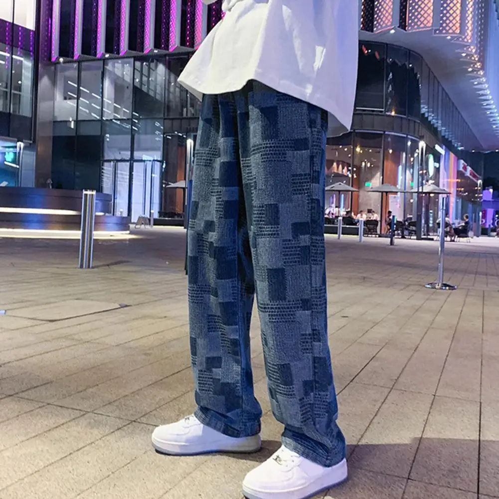 Удобные джинсовые брюки в стиле ретро