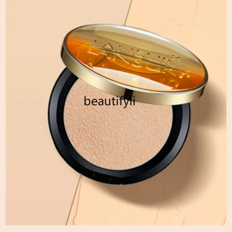 

zq LANSUR Light Transparent Makeup Cleaning Mousse Oil Control Makeup Wet and Dry Long-Lasting Concealer Hidden Pores Powder