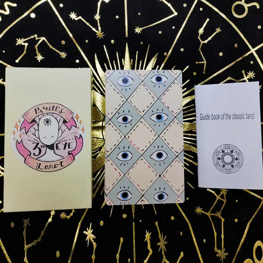 12*7cm Britts Third Eye Tarot Card Game 3