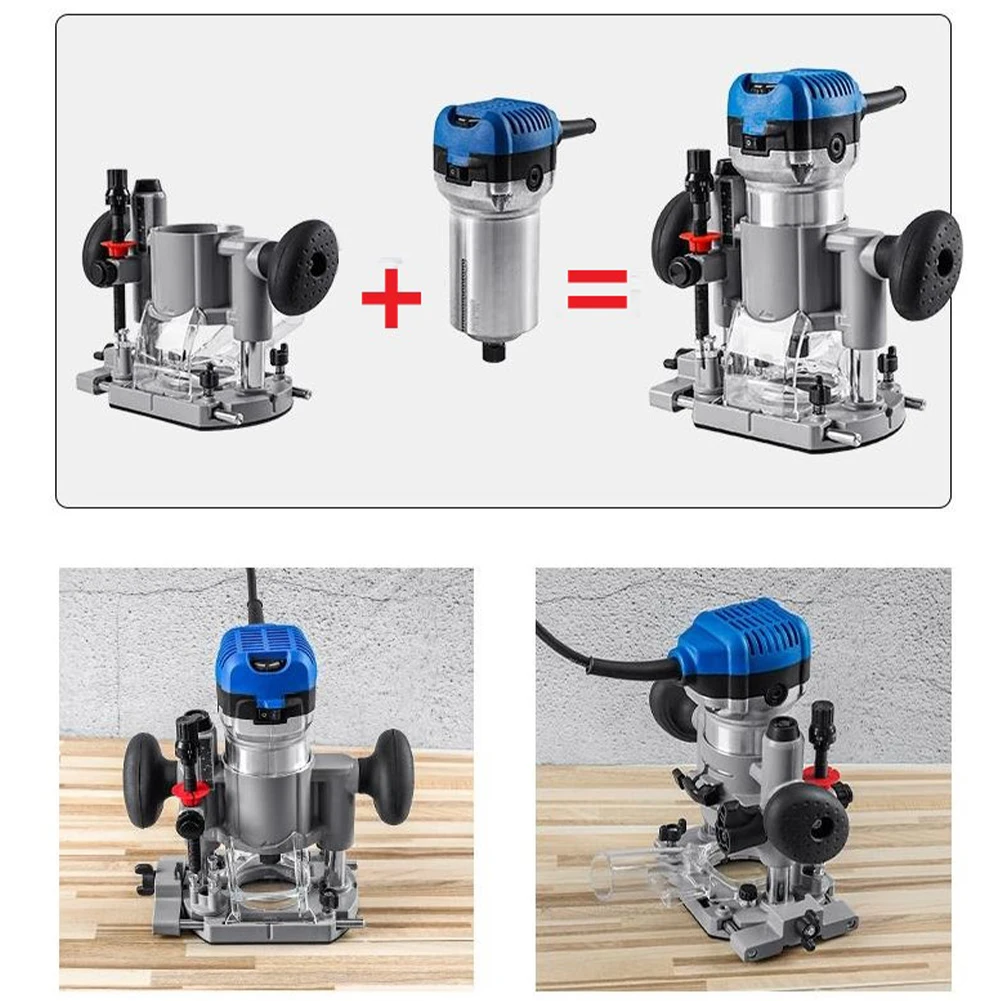 

High Quality Brand New For Trimming Machine Trimming Machine Base 65mm Trimming Base Workshop Equipment Power Tool