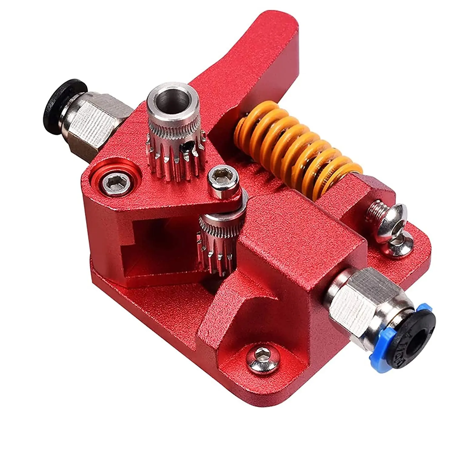 Kit Extrusora de Engrenagem Dupla com Duas Anilhas Alimentador de Metal Drive Atualização de Impressora 3d Creality Ender v2 Proender Neo Cr10