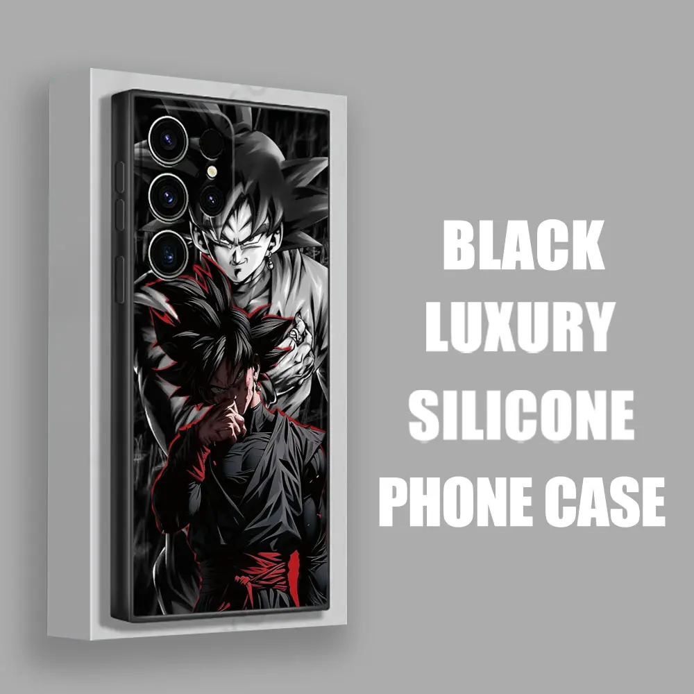 Goku Black Dragon Basketball Soft Silicone Phone Case