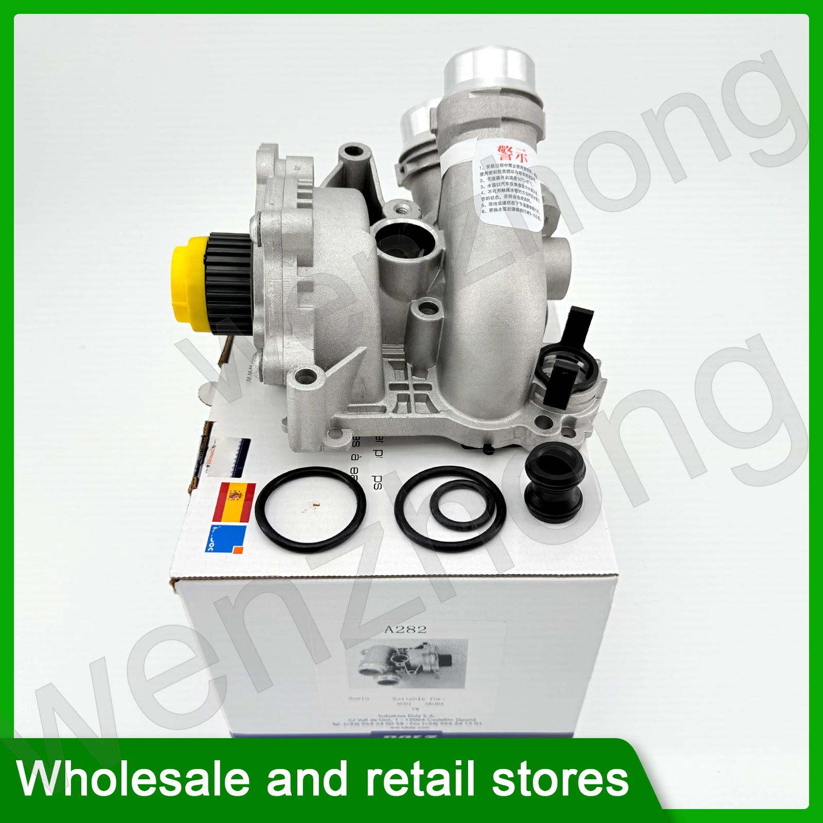 A282 06H121026DD Water Pump For VW EA888 Golf Jetta GLI GTI MK6 Passat B7 A3 A4 A5 A6 Q3 Q5 TT 1.8T 2.0T 06H121026AB Aluminum