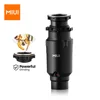 MIUI Continuous Feed Garbage Disposal with Sound Reduction,1/2 HP Food Waste Disposer with Stainless Steel Grinding System 1
