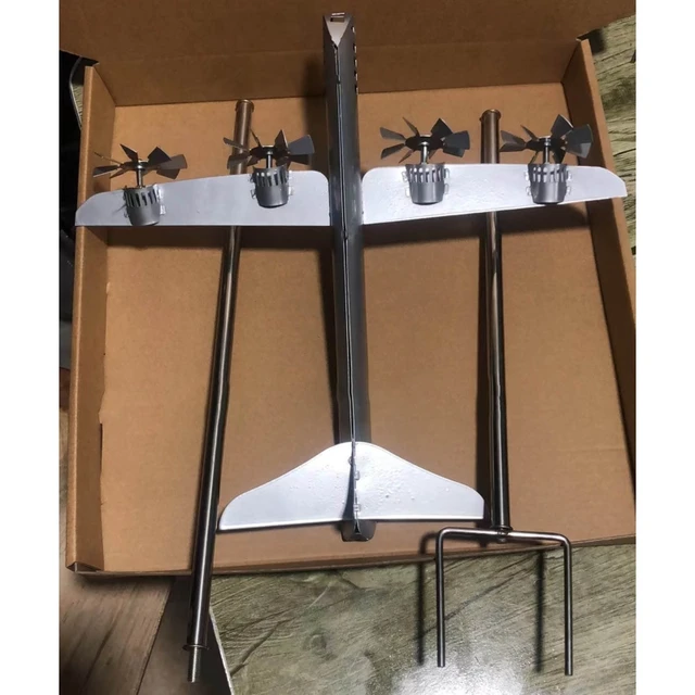 2022 Új, Kiváló Szuper Erőd Fémszél Fonó Rusztikus Kerti Dekoráció - Image 2